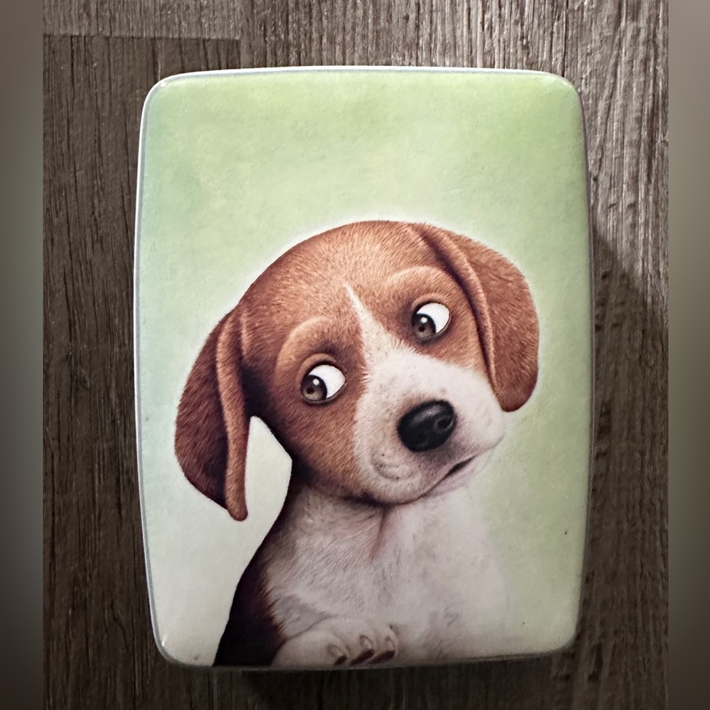 Rare 1996 Charming Dog Kunio Sato Kunio Collection By Mikasa Dish